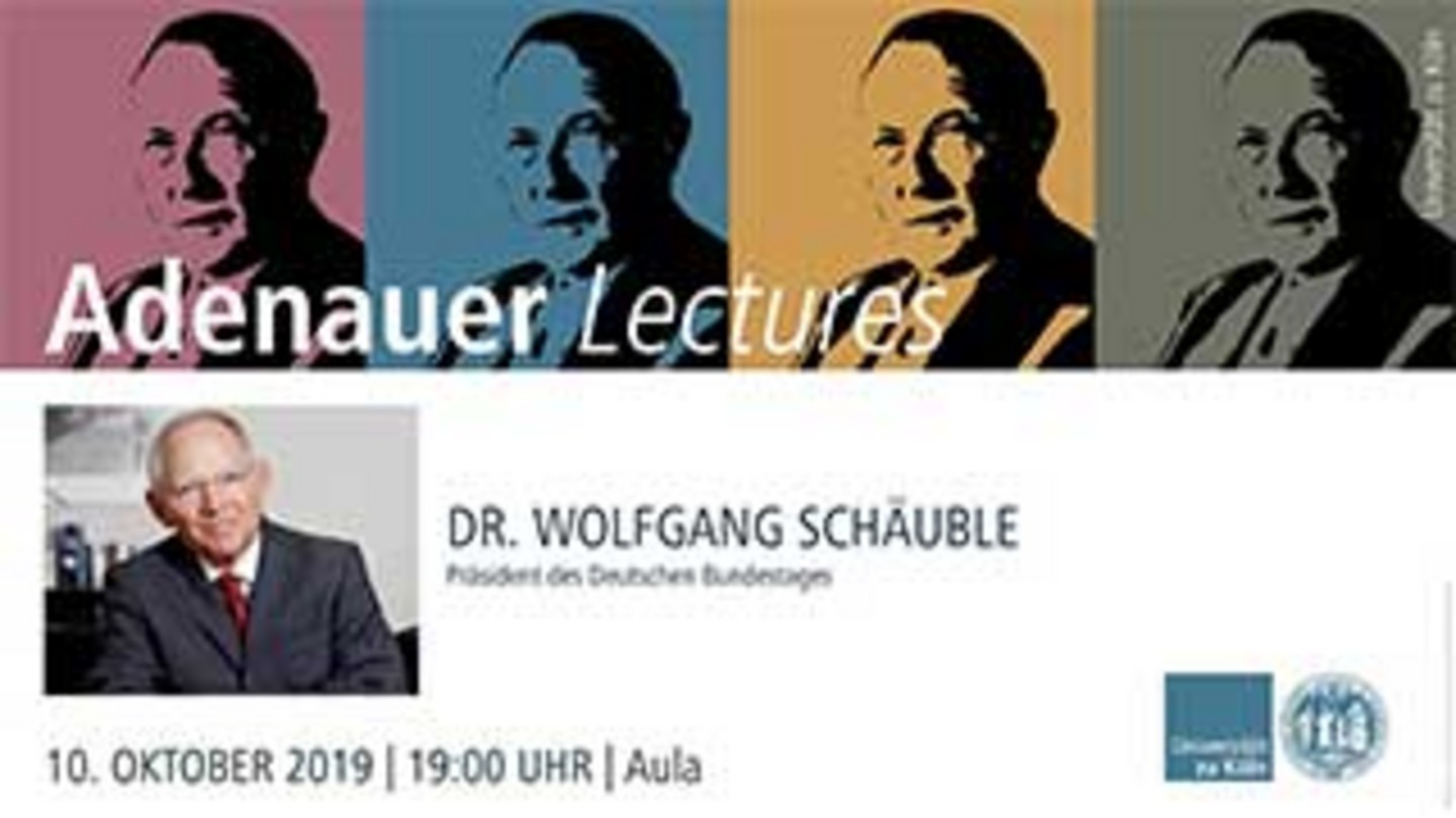 Dr. Wolfgang Schäuble, 10. Oktober 2019