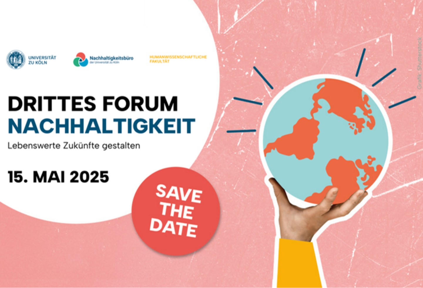 Save the Date „Drittes Forum Nachhaltigkeit“